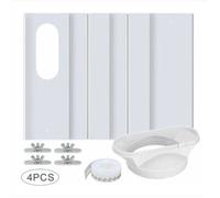 Kit de Fenêtre pour Climatiseur Portable, avec Coupleur Universel Panneau en PVC Renforcé Réglable J