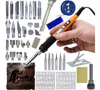 Kit de fer à souder Rosfix Serie S Orange Rottweiler + 30 outils pyrogravure