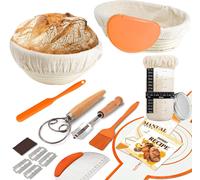Kit de fermentation en verre, comprenant 10 pièces, avec 2 récipients, un bocal de fermentation et des accessoires
