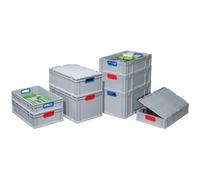 Kit de fermeture ProfiPlus EuroBox 4S, bleu, kit de 4