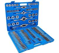 Kit de filetage et de perçage, 110 pièces, construction en acier de précision, 110 pièces Kit