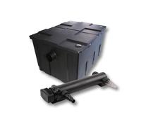 Kit de filtration de bassin SUNSUN - SunSun CBF-550 - 24W UVC - Compact - Blanc