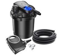 Kit de filtration pour bassin, jusqu'à 6000 litres, lampe UV de 11 watts, pompe de 3600 litres/heure