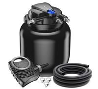 Kit de filtration pour bassins jusqu'à 100 000 litres, lampe UV de 55 W, pompe de 6000 litres/heure