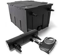 Kit de filtration pour étang, capacité 60 000 litres, pompe 80 W, lampe UVC 36 W