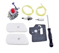 Kit de Filtre à air carburateur 128LD pour Husqvarna 128LD/128C/128L/128R/128RJ, pour Poulan, pour Zama C1Q-W40A, pour Moteurs Jonsere BC/CC/GC2128(1 Set)