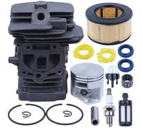 Kit de filtre à air, piston et cylindre de 44 mm pour tronçonneuse Stihl MS251