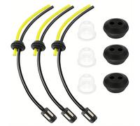 Kit de filtre à essence, joint de tuyau d'essence, ensemble de tuyaux de carburant pour débroussailleuse, tondeuse à gazon, Kit de filtre de ligne de tuyau de carburant, outil de jardin 9pcs