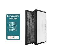 Kit De Filtre De Remplacement, Compatible for Rowenta, Compatible for Intense, Pure 4010 PU4015 PU4020 PU4025 XD6074U0 XD6075 Dispositif De Filtration