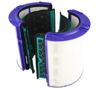 Kit de filtres HEPA en 2 parties, compatible avec les modèles Dyson Pure Cool DP05 et Purifier Cool TP12, remplace les références Dyson 968707-04 et 969048-03
