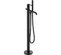 Duravit Mitigeur baignoire Balcoon BA5250000046 – monocommande au sol, hauteur 922 mm, Noir mat