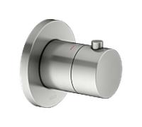 Kit de finition KEUCO IXMO 59553210001 thermostat encastré, rond, finition inox