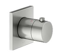 Kit de finition KEUCO IXMO 59553210002 thermostat encastré, carré, finition inox