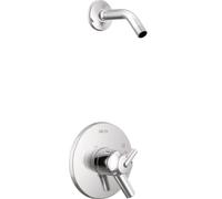 Kit de finition pour robinet de douche MULTICHOICE, chromé, 2 poignées, fixation murale
