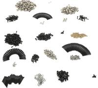 Kit de fixation à vis de 866 pièces avec capuchons à tête hexagonale, écrous à rainure en T et accessoires pour imprimantes