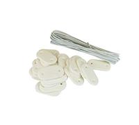 Kit de fixation Brise-vue - 26 pastilles + 4m de fil Blanc 1 kit