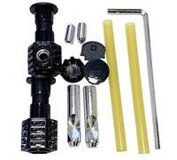 Kit de fixation complet pour toilettes murales. Paire de composants offrant une solution de fixation sécurisée avec design matériel (clé 220 + tube-B)