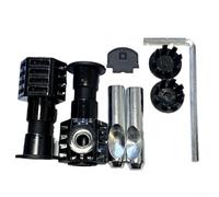 Kit de fixation complet pour toilettes murales. Paire de composants offrant une solution de fixation sécurisée avec design matériel (clé 160)
