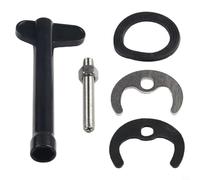 Kit de fixation de robinet avec rondelle de boulon, clé à molette, kit de | Kit de montage pour robinet mitigeur d'évier de cuisine en acier inoxydable - Accessoires de réparation de rechange