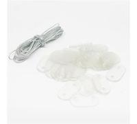 Kit de fixation pour brise vue, canisse anti-UV - Transparent -