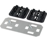 Kit de fixation pour goulotte -- Compatible avec les rails combinés de type C-Hut