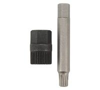 Kit de Foret à Douille de Poulie D'alternateur, Kit de Clé à Poulie D'alternateur 33 Dents Spline Socket Extracteur de Foret Extracteur Outil de Remplacement pour Alternateurs Bosch