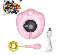 Kit de four à à cacheter,Cuillère fondante électrique pour bâtonnets de phoque | Four de fusion de bougies à basse pression avec motif patte de chat, pour lettre d'enveloppe de mariage et timbre de à