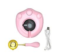 Kit de four à à cacheter | Outil de fusion de électrique avec pot pour bougies | Four de fusion de bougies à basse pression avec motif patte de chat, pour lettre d'enveloppe de mariage et timbre de à