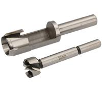 Kit de fraisage et de perçage de 20 mm, comprenant : foret Forstner, foret à tenon, foret à bois