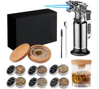 Kit de fumage pour whisky, avec 6 arômes pour boissons
