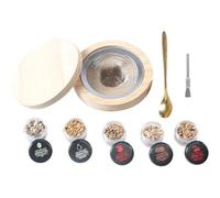Kit De Fumeur De Cocktail, Whisky Bourbon en Bois Fumé, Ensemble De Fumeur De Sciure De Bois, Accessoires De Bar, Outils Cadeaux pour Hommes