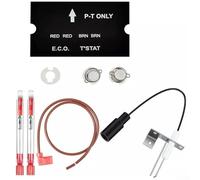 Kit de fusible thermique pour chauffe-eau Atwood RV - Interrupteur de coupure 98C avec électrode d'allumage - Dispositif de sécurité en fil de cuivre étamé pour chauffages au propane de remorque GCH6