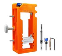 Kit De Gabarit De Charnière De Porte Pour Raboteuse, Kit D'Installation De Charnières De Porte | Gabarit Réglable / 7,87 X 3,5 X 2,16 Pouces Bois De 8 à 13 Cm Pour Bâtiment