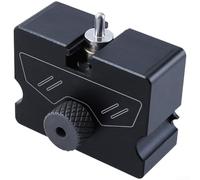 Kit de gabarit de trou de poche en aluminium avec guide de perçage à bois | Goupille de profondeur réglable, s'adapte à une épaisseur de 12 à 45 mm, alignement précis des trous