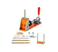 Kit De Gabarit De Trou De Poche Profondeur Réglable 1,27-3,81cm Alliage d'Aluminium
