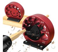 Kit de gabarit réglable pour la fabrication de chevilles, outil de fraisage pour le travail du bois de 8-20 mm et 25-40 mm, fabricant de tiges rondes à lame en carbure pour perceuse électrique 9 Holes