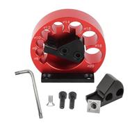 Kit de gabarit réglable pour la fabrication de tourillons, outil électrique à foret et fraise pour perçage de tiges, avec des trous de 8 à 20 mm, gabarit de chevillage en alliage