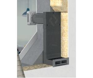 Kit de gaine plate EPP Slim Standard, Kit pour gros œuvre ZUWAH EPP Slim 90° de Aereco - 130559