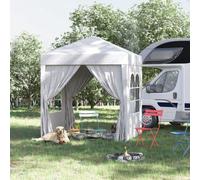 Kit de gazebo pour le camping et accessoires de tente, en métal, style Oxford, avec fermeture éclair, sac de rangement