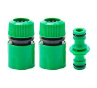 Kit de gestion du débit d'eau contenant deux connecteurs de 5,1 cm et une buse réglable pour systèmes de tuyaux de 11 mm à 12,5 mm