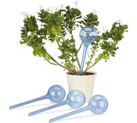 Kit de globes d'arrosage - Sphères d'arrosage - Pour l'entretien des plantes - Rétention d'eau jusqu'à 2 semaines - 8 pièces - Bleu