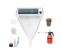 Kit De Grande Housse Nettoyage For Climatisation, 95/125cm, 36000BTU, Suspendu, AC, Réutilisable, Épais, Sac À Poussière Et Eau, Ensemble(95cm 37.4in 8pcs)
