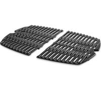 Lot de 2 grilles de cuisson en fonte émaillée pour barbecues Weber Q Séries 100 et 1000