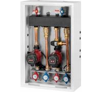 kit de groupe de pompes en 2 parties : circulation de chauffage au sol (vanne thermique)