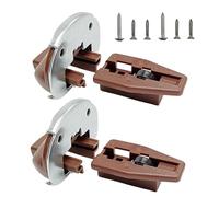 Kit de guide de tiroir de rechange - Butée coulissante pour tiroirs bas | montage,Guides de rail de pièce de rechange pour tiroirs non cabine, table de buffet, armoires de cuisine rétro