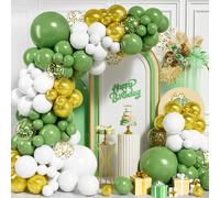 Kit de guirlande de ballons verts, comprenant 113 pièces, pour la décoration de fêtes