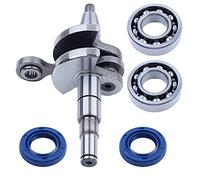 Kit de jeu de joints d'huile de roulement de vilebrequin Gubeter 10 mm, pour pièces de moteur de tronçonneuse Stihl 017 018 019T Ms170 Ms180 Ms190T Ms191T, 9503 003 0340/9638 003 1581/1132 030 0402