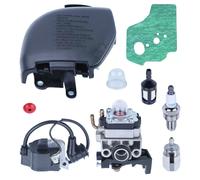 Kit de joint de couvercle de filtre à air de bobine d'allumage de carburateur pour moteur de petite tondeuse à gazon Honda GX35 GX 35 4 temps.~0545