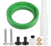 Kit de Joint de Réservoir à Cuve pour Toilette, Réparation Rapide | Nbr Caoutchouc, Compatible Plupart des Réservoirs, pour Fuite Entre Cuve et Cuvette, Pièces Incluses