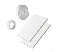 Kit de joint latéral en mousse d'isolation pour unités de climatisation de fenêtre pour combler les espaces entre les cadres, réduire la consommation d'énergie et maintenir la température intérieure